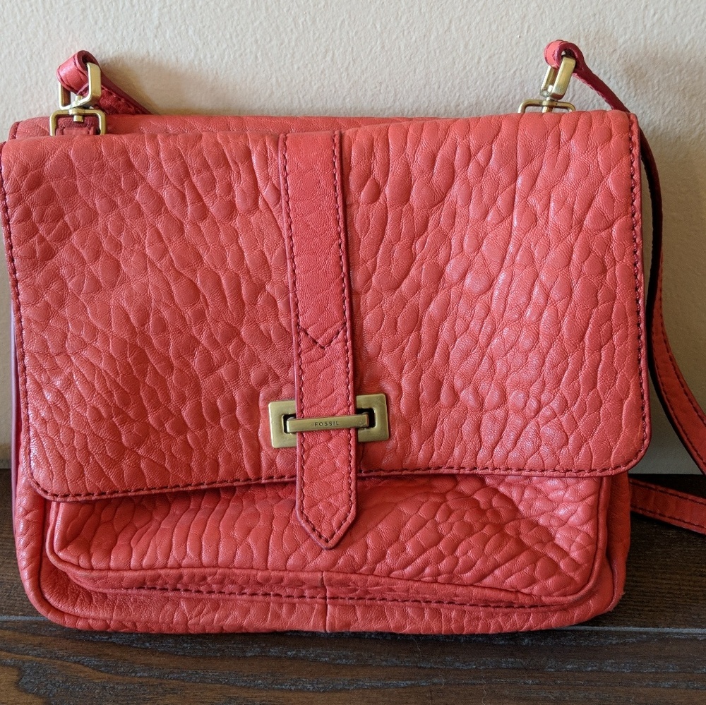 Fossil Coral Crossbody Bag
